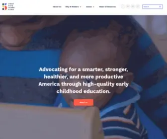 FFYF.org(Make Early Childhood Education a National Priority) Screenshot