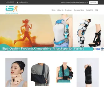 FG-Brace.com(Xiamen LongStar Medical Orthopedic Supplier China) Screenshot