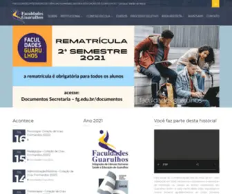 FG.edu.br(Faculdades Guarulhos) Screenshot