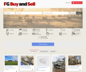 FGclassified.com(Farmers Guardian Online Classifieds Ads) Screenshot