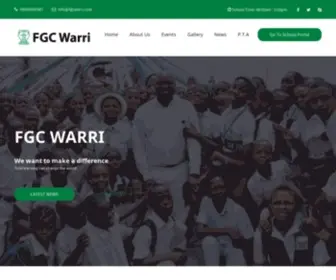 FGcwarri.com.ng(FGcwarri) Screenshot