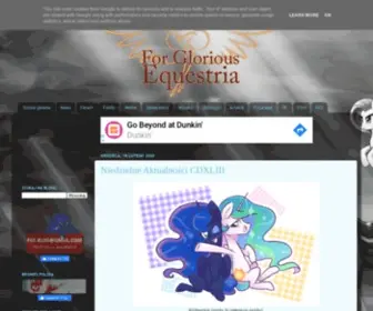 Fge.com.pl(For Glorious Equestria) Screenshot