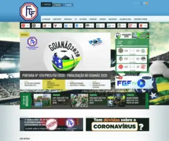FGF.esp.br(Federação Goiana de Futebol) Screenshot