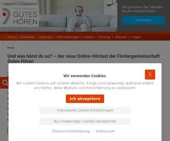 FGH-Info.de(Hörakustik online) Screenshot