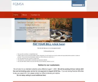 FGJmsa.com(Fairchance Georges Joint Municipal Sewage Authority) Screenshot