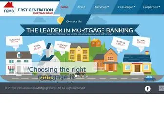 FGMB.com.ng(First Generation Mortgage Bank Limited) Screenshot