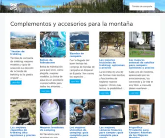 Fgmontanismo.es(Complementos y accesorios para la montaña) Screenshot