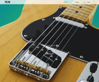 FGnguitars.com(FGN Guitars) Screenshot