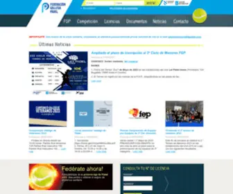 Fgpadel.com(FGP) Screenshot