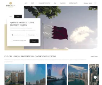 Fgrealty.qa(Property for Rent and Sale in Qatar) Screenshot