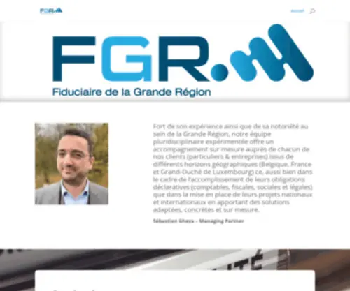 FGR.lu(Fiduciaire de la grande région) Screenshot