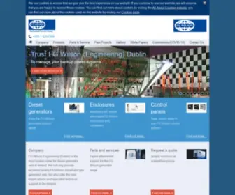 Fgwilson.ie(FG Wilson Engineering (Dublin) Ltd) Screenshot