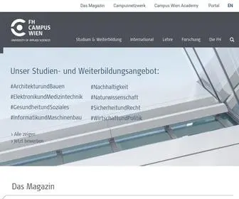 FH-Campuswien.ac.at(FH Campus Wien) Screenshot