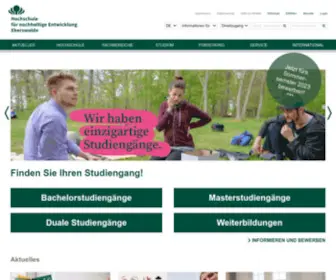 FH-Eberswalde.de(HNE Eberswalde) Screenshot