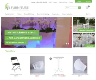 FH-Furniture.de(Funktionales Mobiliar für Gastro) Screenshot