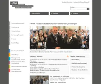 FH-Hildesheim.de(HAWK) Screenshot
