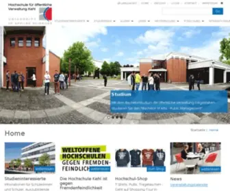 FH-Kehl.de(Dokument verschoben) Screenshot