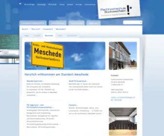 FH-Meschede.de(FH Meschede) Screenshot