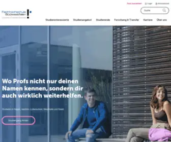 FH-SWF.de(Studieren an der FH) Screenshot