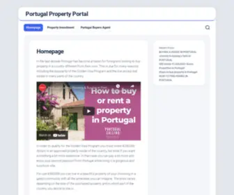 Fharatelock.com(Portugal Property Portal) Screenshot