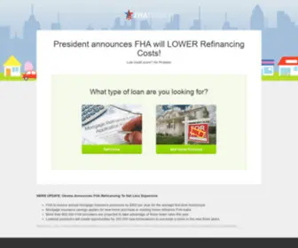 Fhasearchusa.com(FHA Mortgage Today) Screenshot