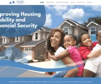 Fhasinc.org(Family Housing Advisory Services) Screenshot