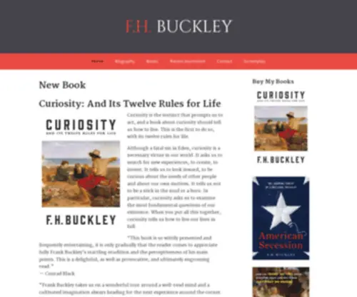 Fhbuckley.com(F.H) Screenshot