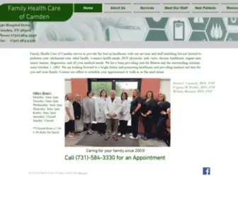 Fhcofcamden.com(Family-health-care) Screenshot