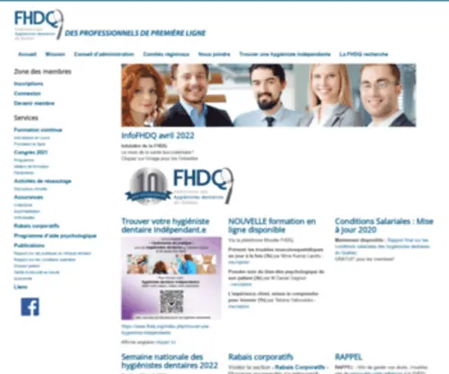 FHDQ.org(Site officiel) Screenshot