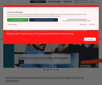 FHDW-Hannover.de(Förderprogramme) Screenshot