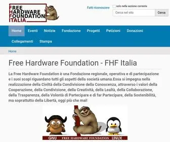 FHF.it(Free Hardware Foundation) Screenshot