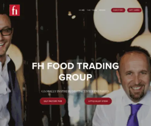 Fhfoodtradinggroup.com(FH Food Trading Group) Screenshot