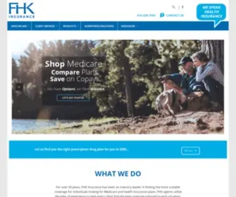 Fhkinsurance.com(FHK Insurance) Screenshot