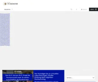 FHMS.eu(Willkommen an der FH Münster) Screenshot
