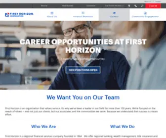 FHncareers.com(First Horizon National Corporation) Screenshot