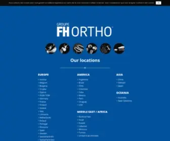 Fhortho.com(FH ORTHO) Screenshot