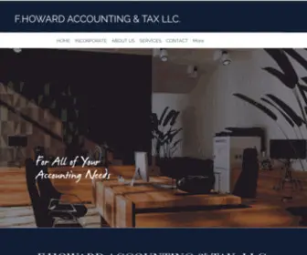 Fhowardaccounting.com(We help you to) Screenshot