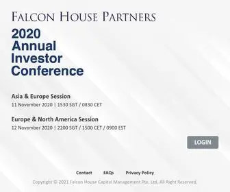 FHP-Conference.com(Asia & Europe Session 11 November 2020) Screenshot