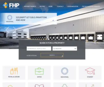 FHP.co.uk(Commercial Estate Agents Nottingham) Screenshot