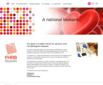 FHRB.fi(Front page) Screenshot