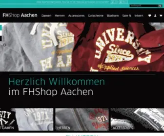 FHshop-AAchen.de(FH Aachen Online Shop) Screenshot