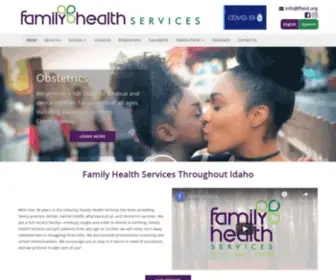 Fhsid.org(Health Care Clinics) Screenshot