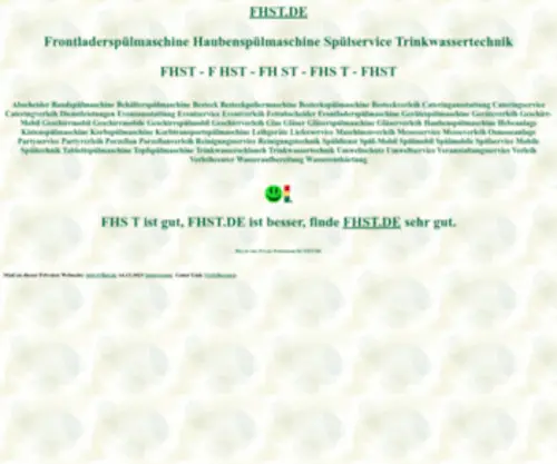 FHST.de(Frontladerspülmaschine) Screenshot