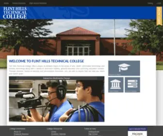 FHTC.edu(Flint Hills Technical College) Screenshot