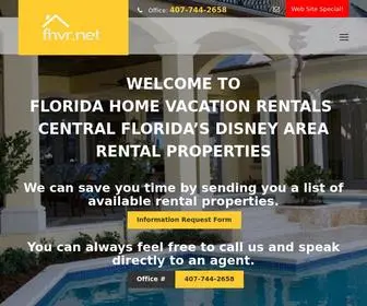 FHVR.net(Florida Home Vacation Rentals) Screenshot