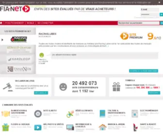 Fia-Net.fr(Avis de consommateurs et évaluation des sites e) Screenshot