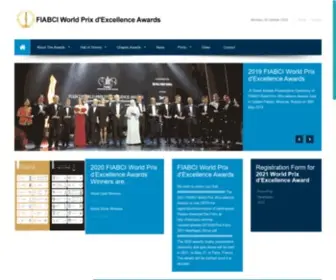 FIABCIprix.com(FIABCI Prix d'Excellence Awards) Screenshot