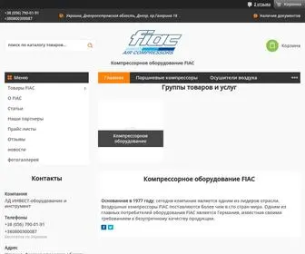 Fiac-Ukraine.com("ЛД ИНВЕСТ) Screenshot