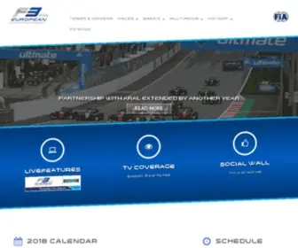 Fiaf3Europe.com(FIA Formula 3 European Championship) Screenshot