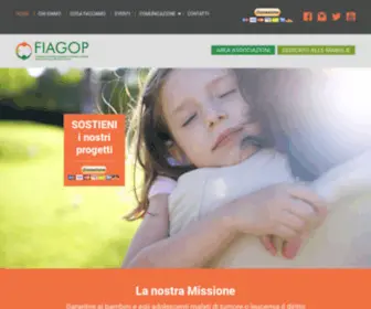 Fiagop.it(FIAGOP ONLUS) Screenshot